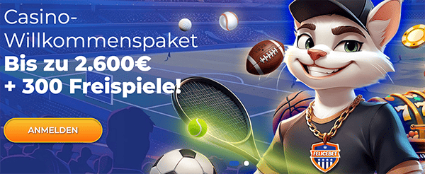 Felicebet Casino — App herunterladen & registrieren
